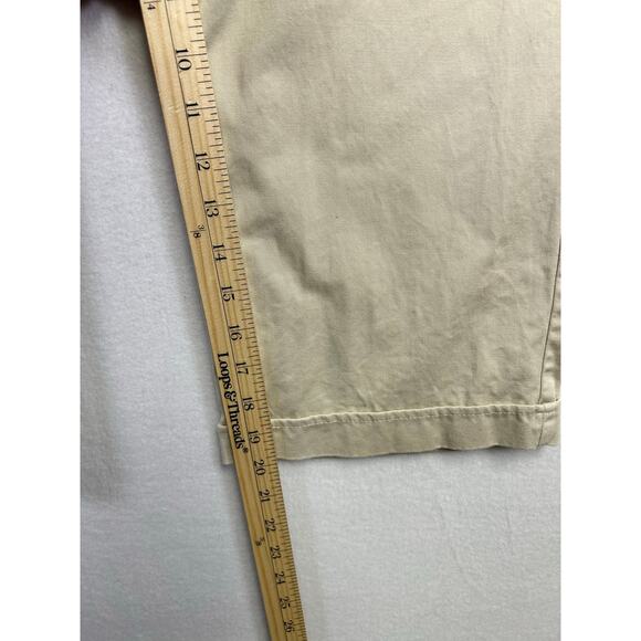 Woman's Sag‎ Harbor Stretch Cotton Khaki Tan Capris - Size 12 Casual Classic - Picture 10 of 10